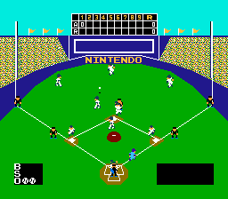 Baseball gameplay screenshot