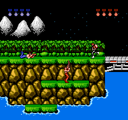 Contra gameplay screenshot
