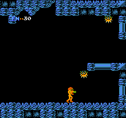 Metroid gameplay screenshot
