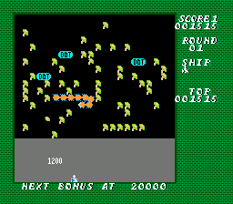 Millipede gameplay screenshot