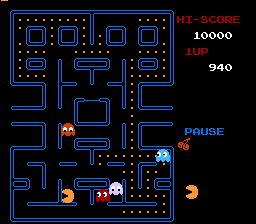 Pac-Man gameplay screenshot