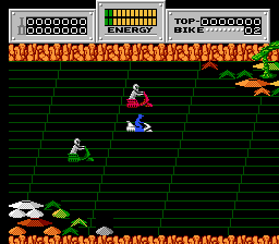 Seicross gameplay screenshot