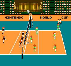 Volleyball gameplay screenshot