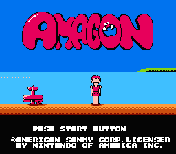 Amagon title screenshot