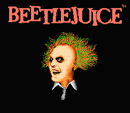 Beetlejuice title screenshot