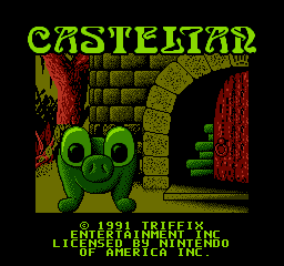 Castelian title screenshot