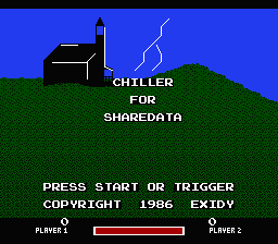 Chiller title screenshot