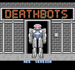 Deathbots title screenshot