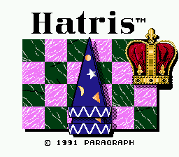 Hatris title screenshot