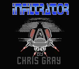 Infiltrator title screenshot