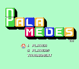 Palamedes title screenshot