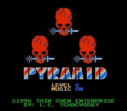 Pyramid title screenshot