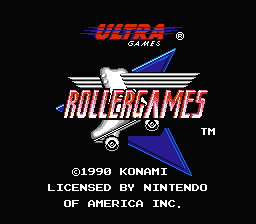 RollerGames title screenshot