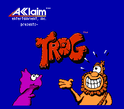 Trog! title screenshot